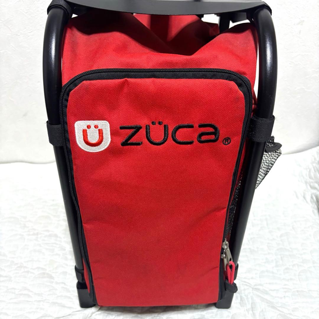 【希少色】zuca ズーカ キャリー 座れるキャリーケース 2輪 光るタイヤ