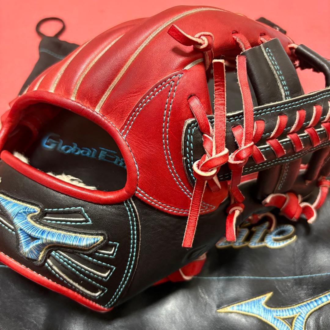 【限定品】ミズノGlobalElite 内野手 菊池型9 ダイバーシティーブルー