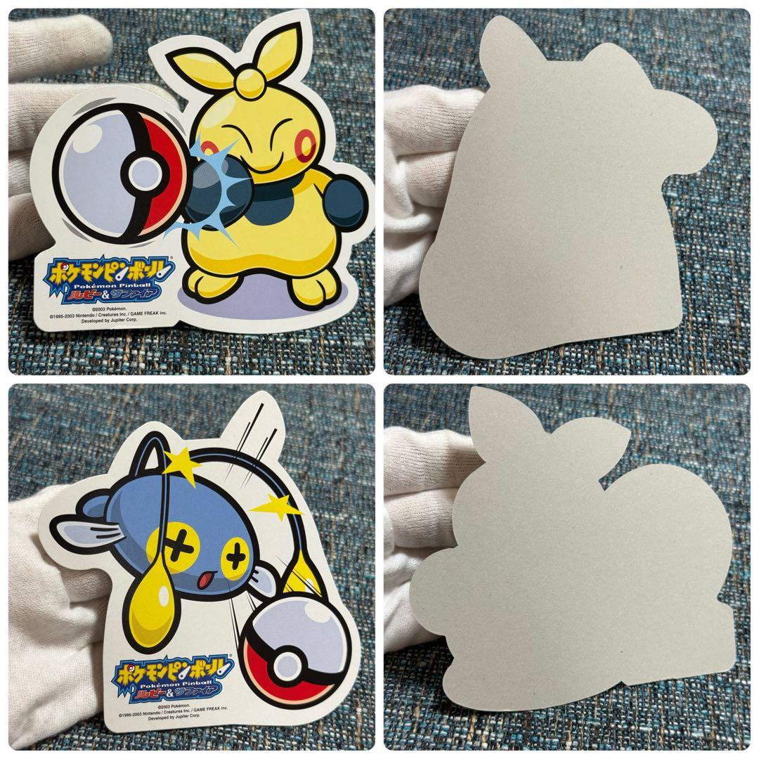 【希少☆美品】ポケモン ピンボール ルビー＆サファイア 店頭販促用POP