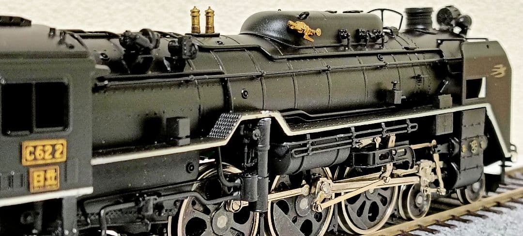HOゲージ 天賞堂 Ｃ622号機蒸気機関車、No;491、メンテナンス済