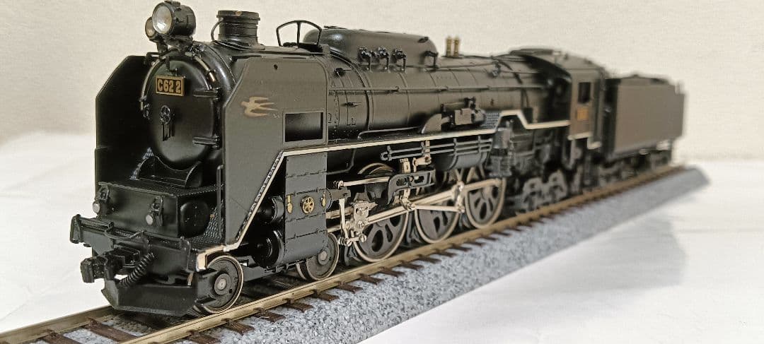 HOゲージ 天賞堂 Ｃ622号機蒸気機関車、No;491、メンテナンス済