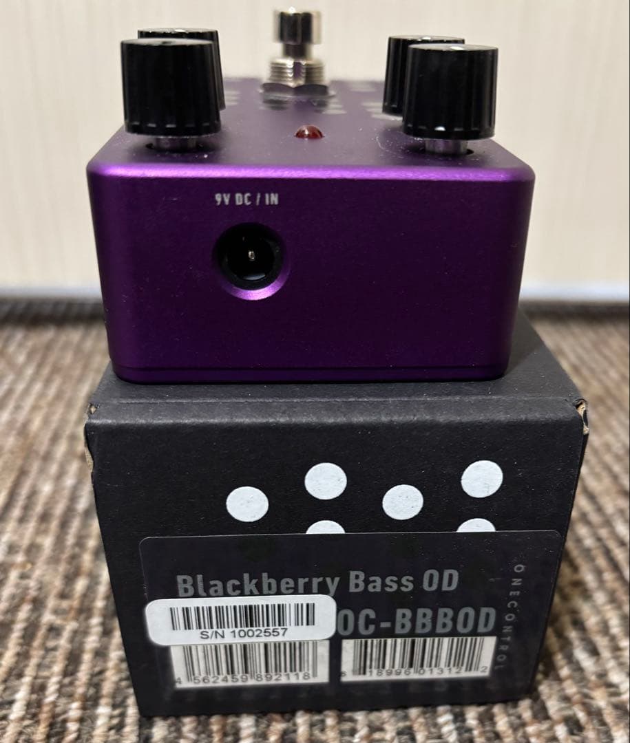 Blackberry Bass OD ベースエフェクター