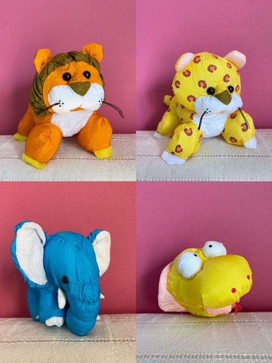 ビンテージ 70s ぬいぐるみ 10匹 SET デッドストック