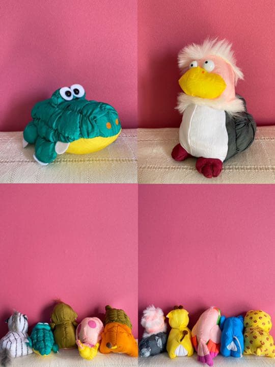 ビンテージ 70s ぬいぐるみ 10匹 SET デッドストック