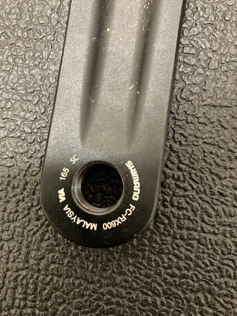 パーツ SHIMANO GRX FC-RX600-2 46-30 11S 165mm