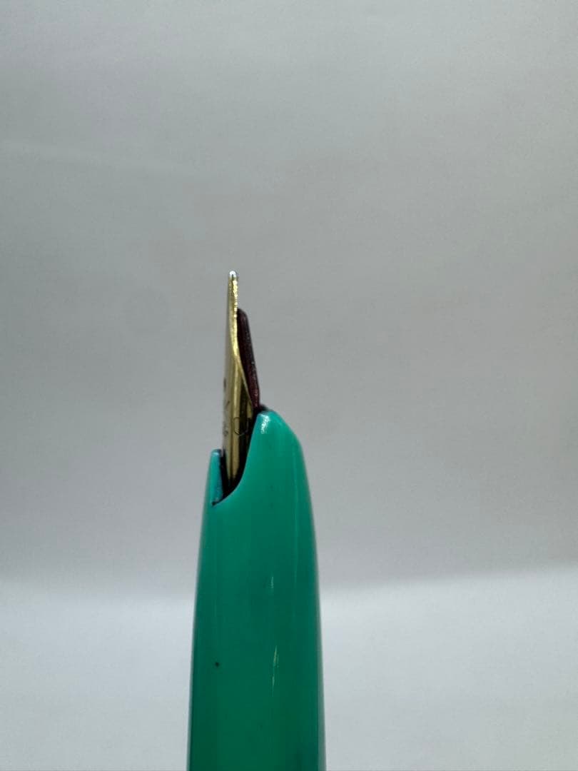 万年筆　sailor セーラー　ペン先　21k シルバー　グリーン