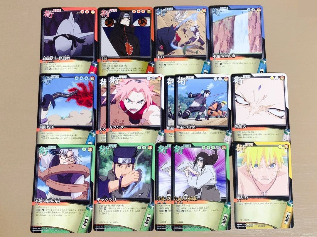NARUTO カードゲーム 飛段 角都 イタチ ウルトラレア レア トレカ