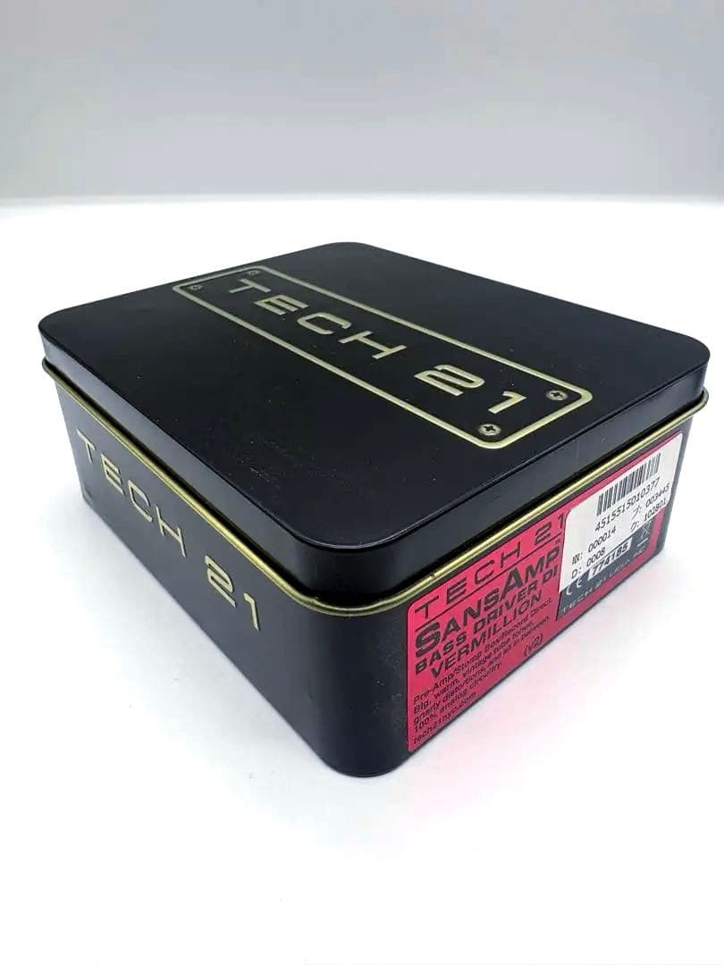 SansAmp BASS D DI 未使用　限定色　赤