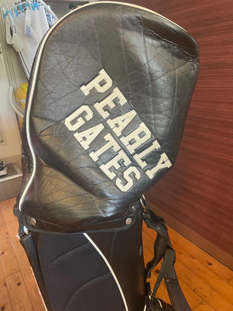 PEARLY GATES ブラックキャディバッグ 1998