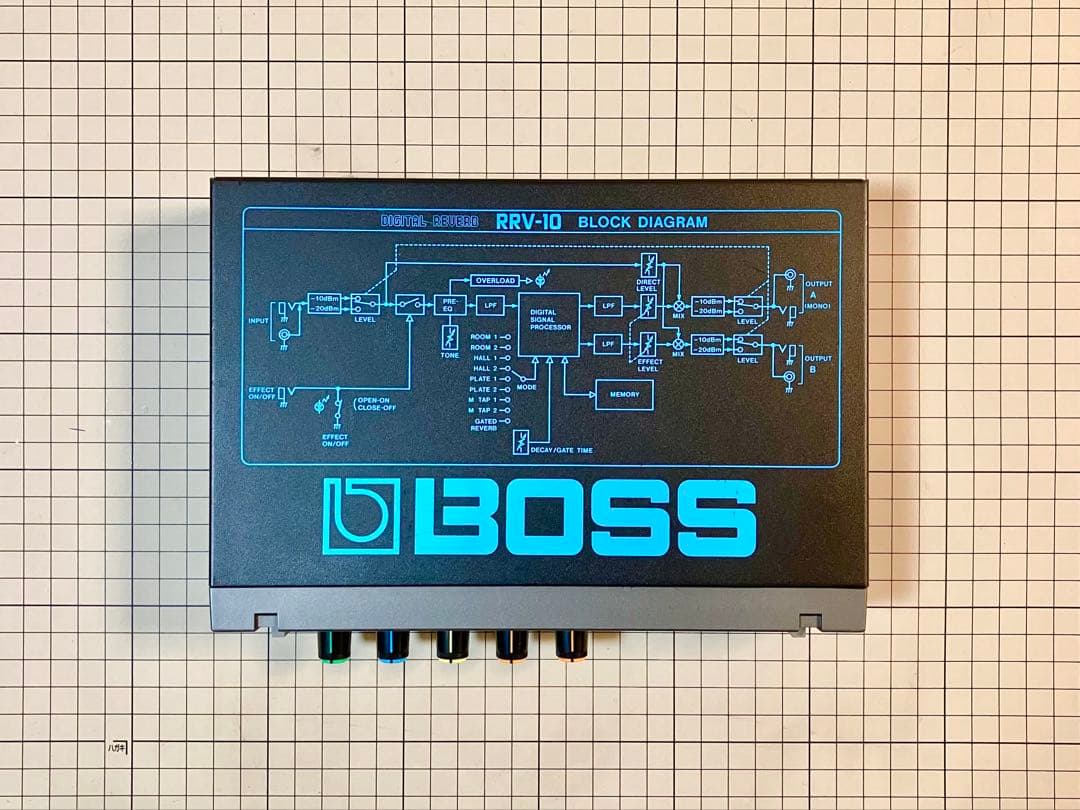 RRV-10 BOSS デジタル リバーブ ボス