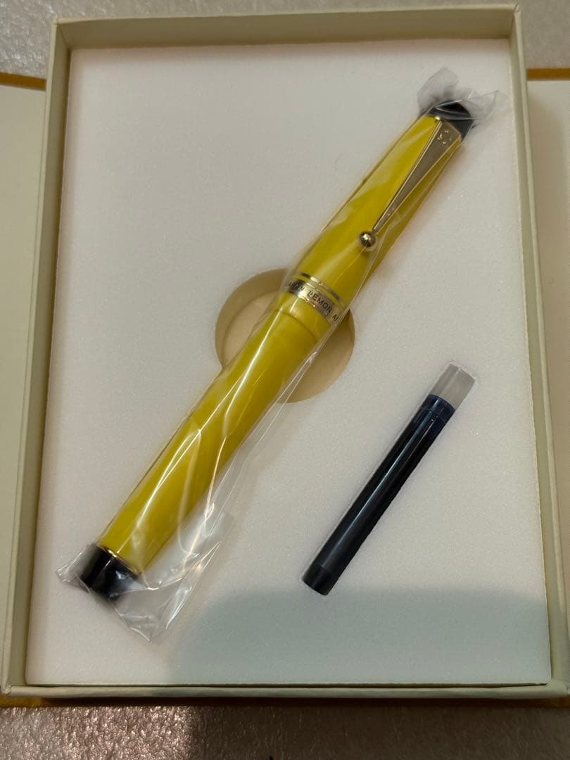 丸善 万年筆 イエロー 檸檬 150周年記念特別生産品