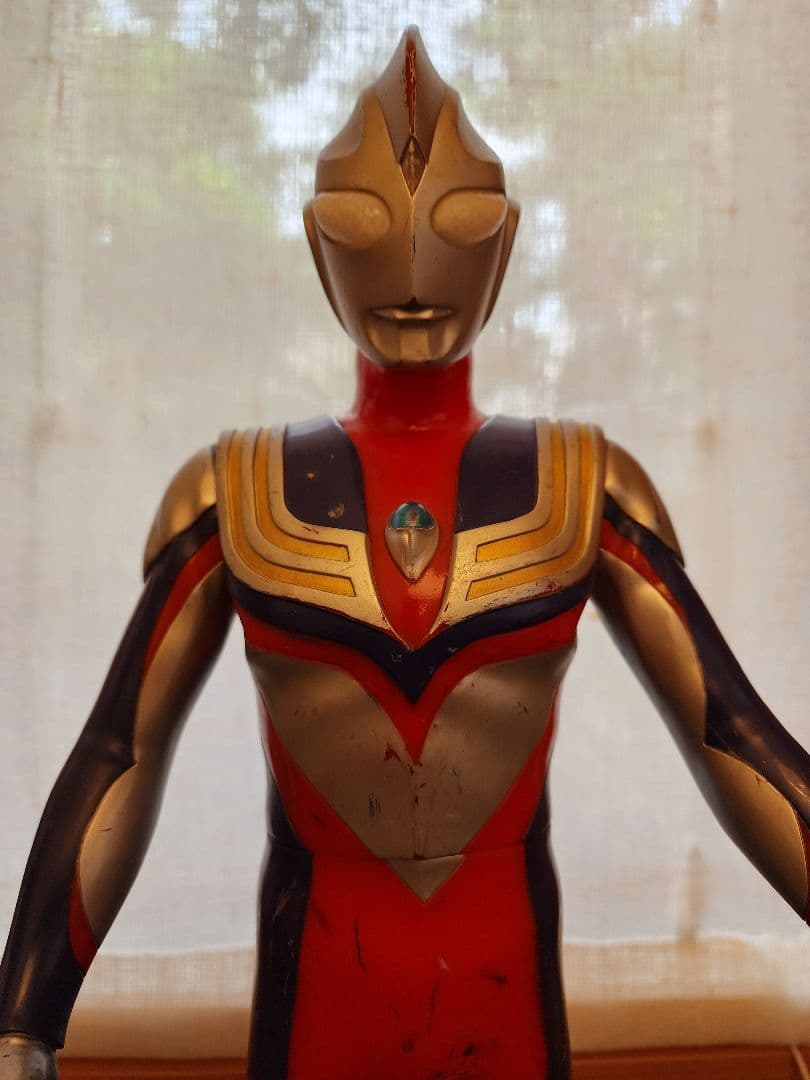 ウルトラマンティガ&ダイナ　メガソフビ　バンダイ　京本コレクション