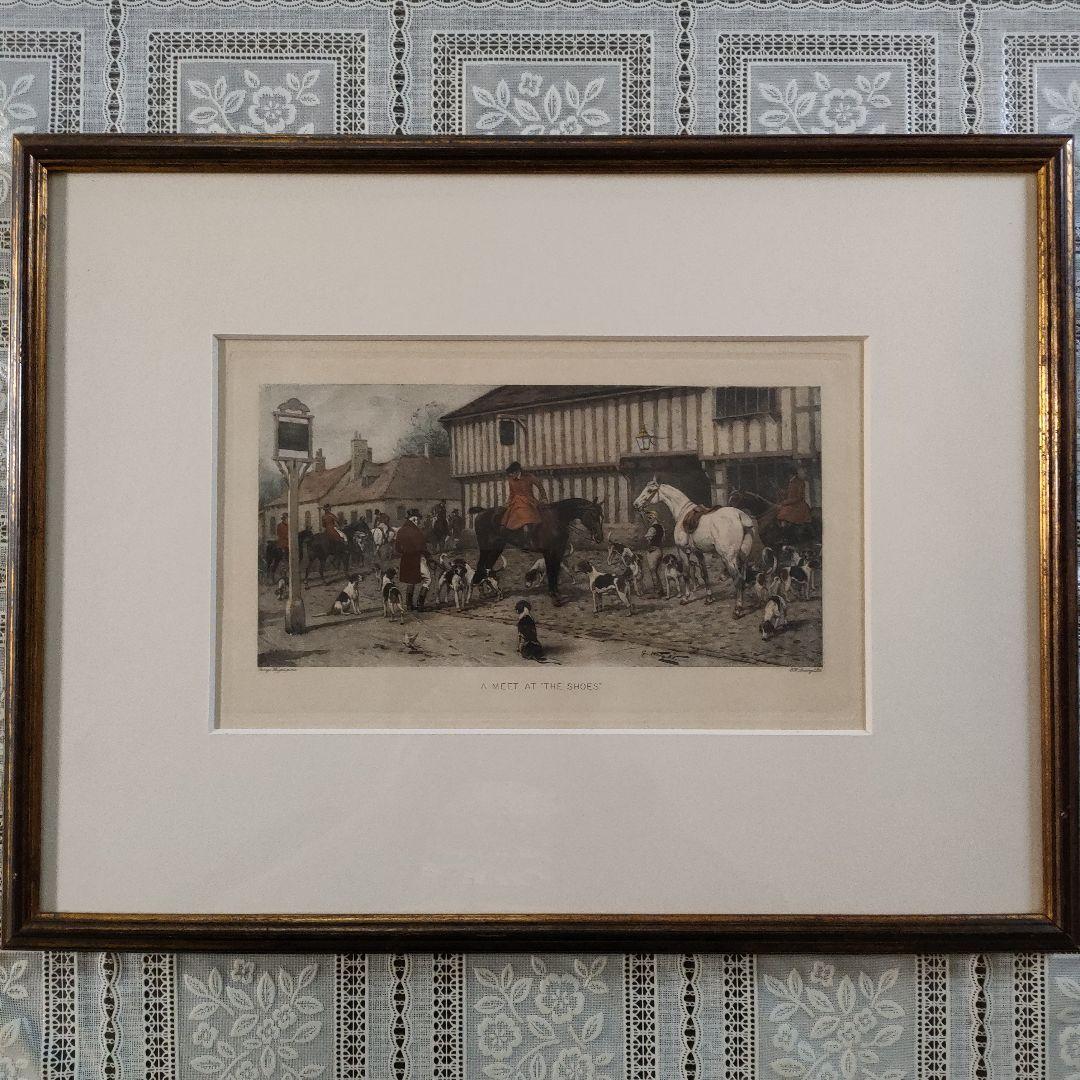 e Wrightジョージライト銅版画『The Shoesでの出会い 』