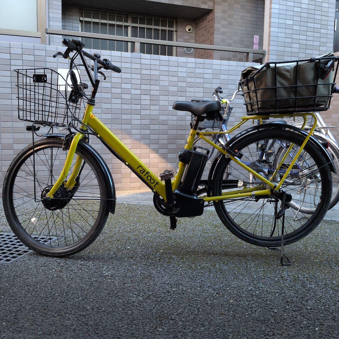 【電動アシスト自転車】rafoot 「1回充電で最大1000km走れる」