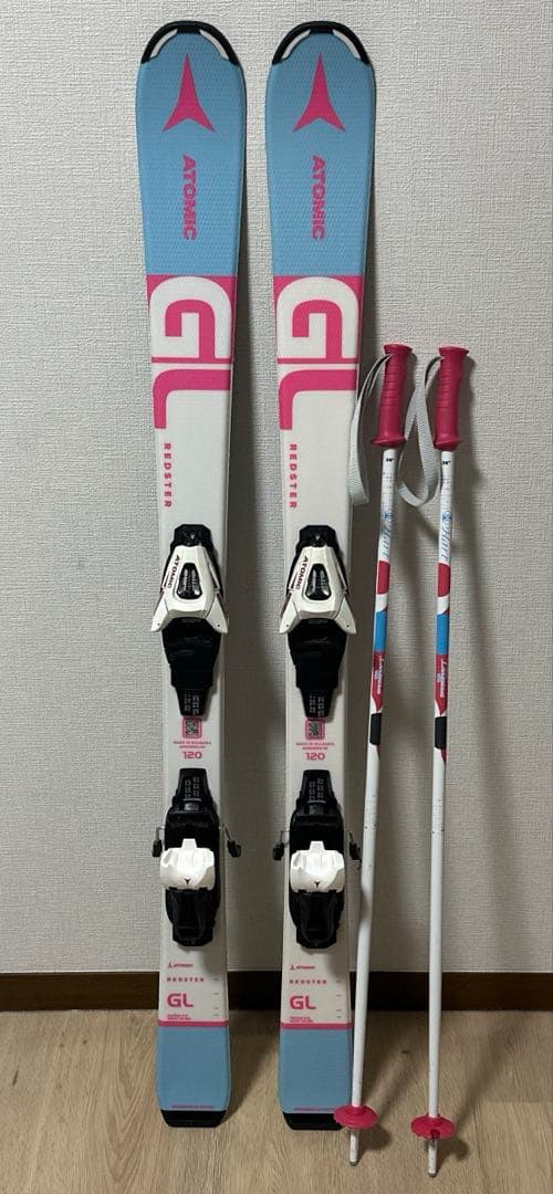 ATOMIC スキー板 120 ビンディング付き