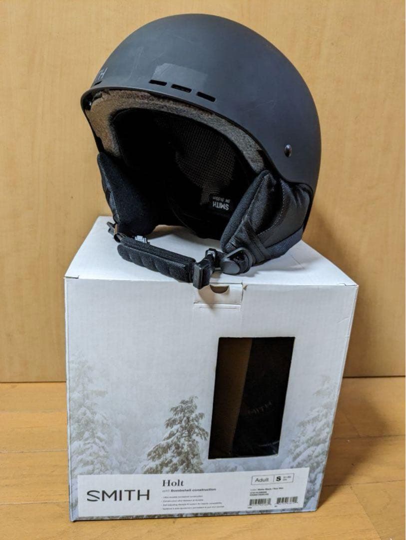 SMITH Holt ヘルメット S/M マットブラック
