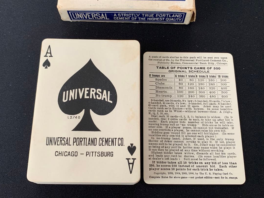 1908年製 Universal Portland Cement ビンテージ