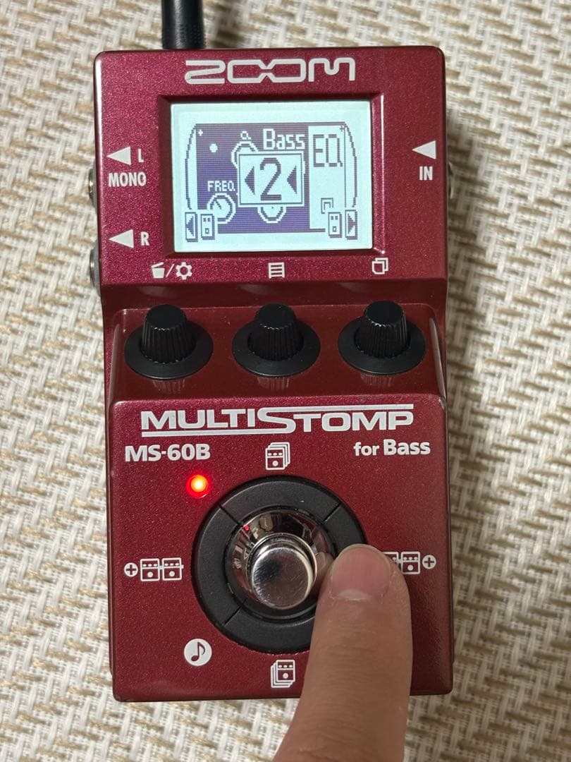 【おまけ付き】ZOOM MS-60B マルチエフェクター