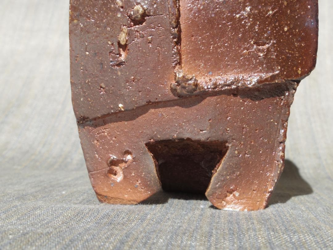 隠崎隆一【師：人間国宝　伊勢崎淳】★備前徳利