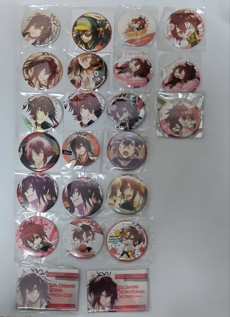 峰雄　缶バッチ