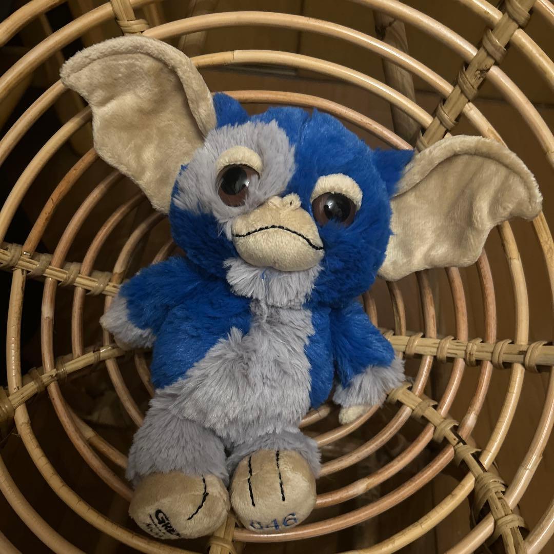 グレムリン　ギズモ　GREMLINS×NICI×MORTAR ブルー　グレイ