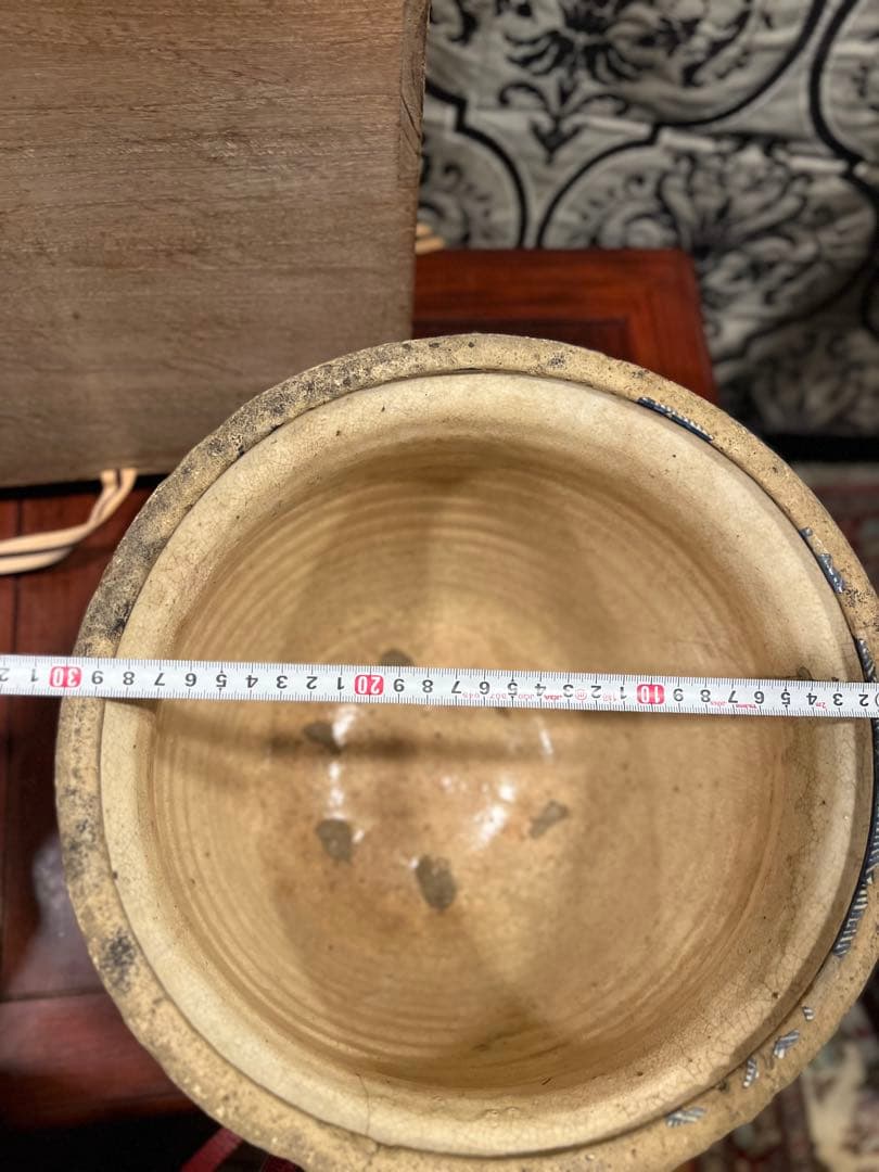 希少　レトロ　瀬戸染付丸鉢　瀬戸鉢　鉢　Japanesetraditional