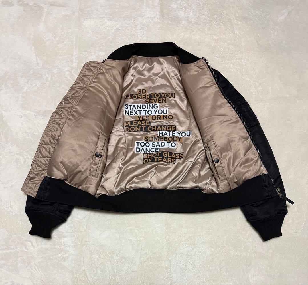BTS ジョングク GOLDEN OVERSIZED BOMBER JACKET