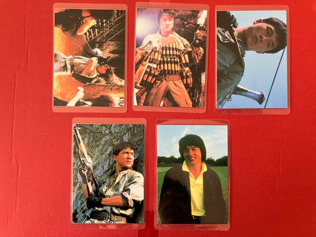 ジャッキーチェーン　ラミネートカード　当時劇場グッズ　ラミカ　27枚セット