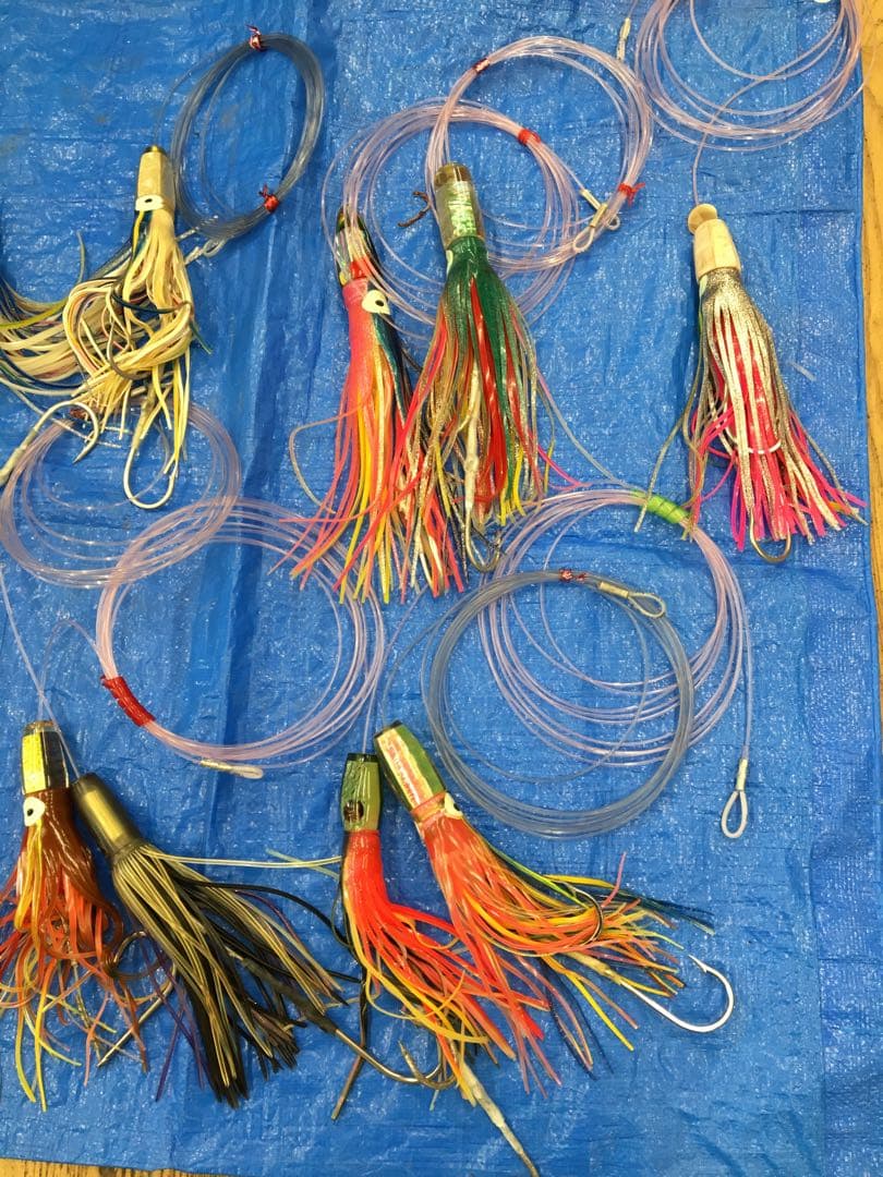 S406 トローリングヘッド仕掛け用　22個セット　ケース付き