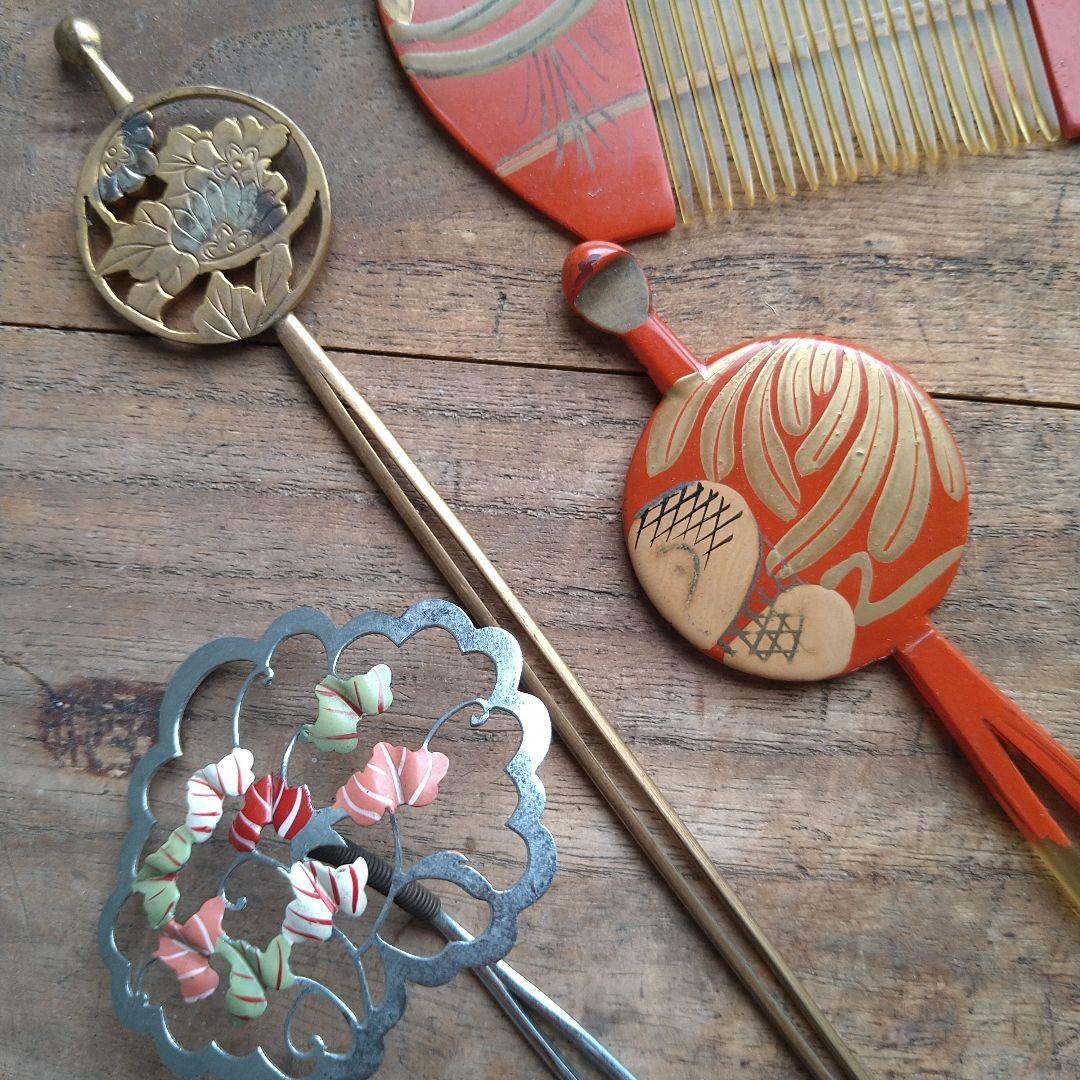 日本髪 櫛 かんざし