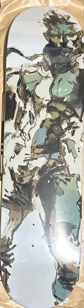 huf ハフ メタルギアソリッド MGS スケボー デッキ 未開封