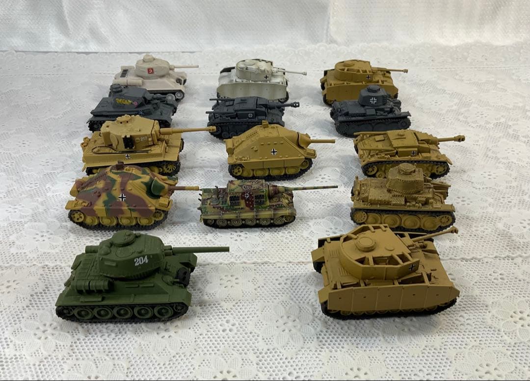 戦車模型 14台セット
