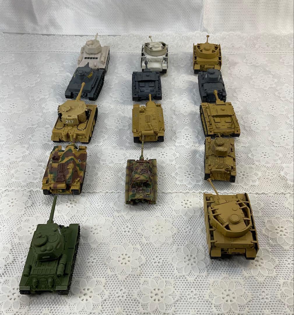 戦車模型 14台セット