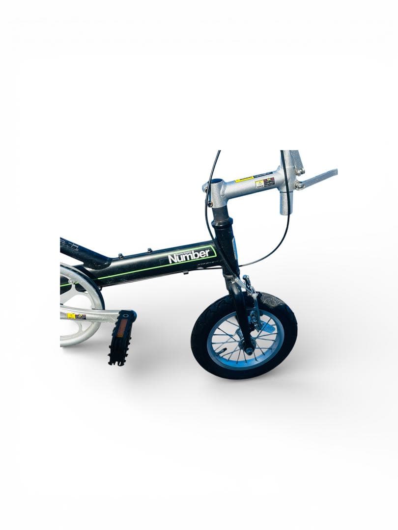 Number 折りたたみ自転車 黒 小径