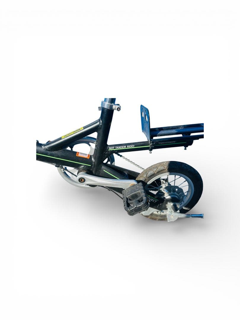 Number 折りたたみ自転車 黒 小径