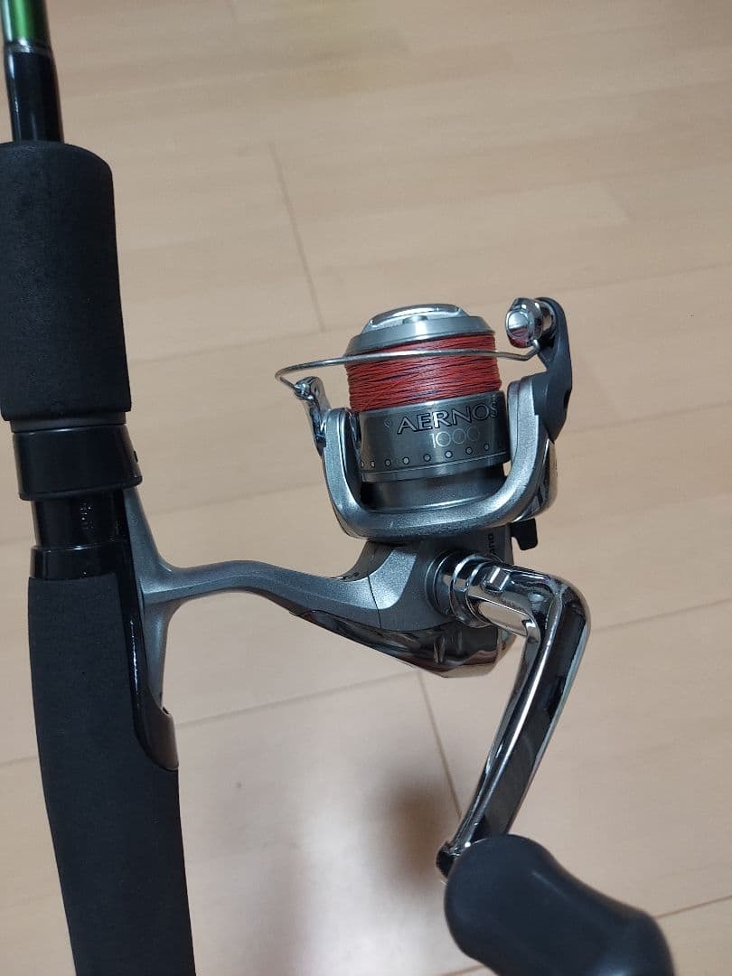 メバリング　アジング　エギング　ロッド　リール　シマノ　本体　セット