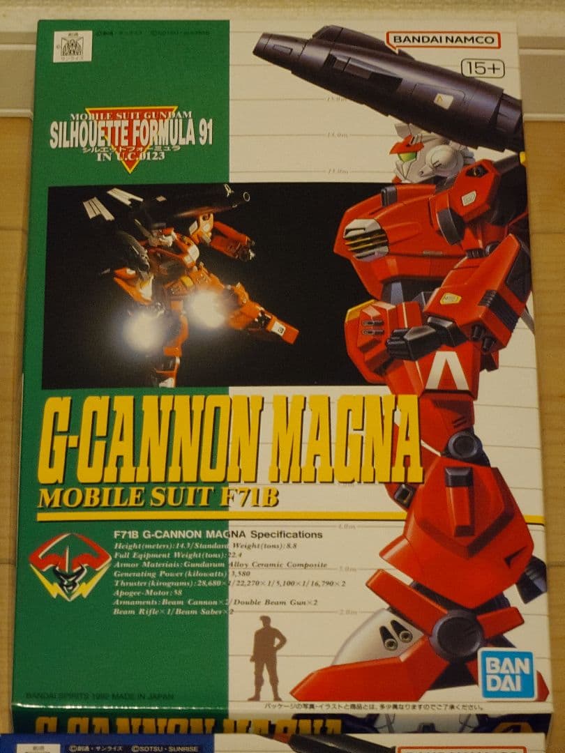 ガンプラまとめ売り 3点セット F91 ハーディガン Gキャノンマグナ