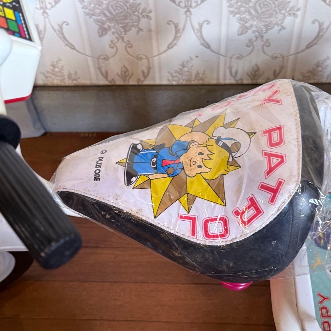 新品未使用 トッピーパトロール 三輪車 白バイ 警察 昭和 当時物 乗り物