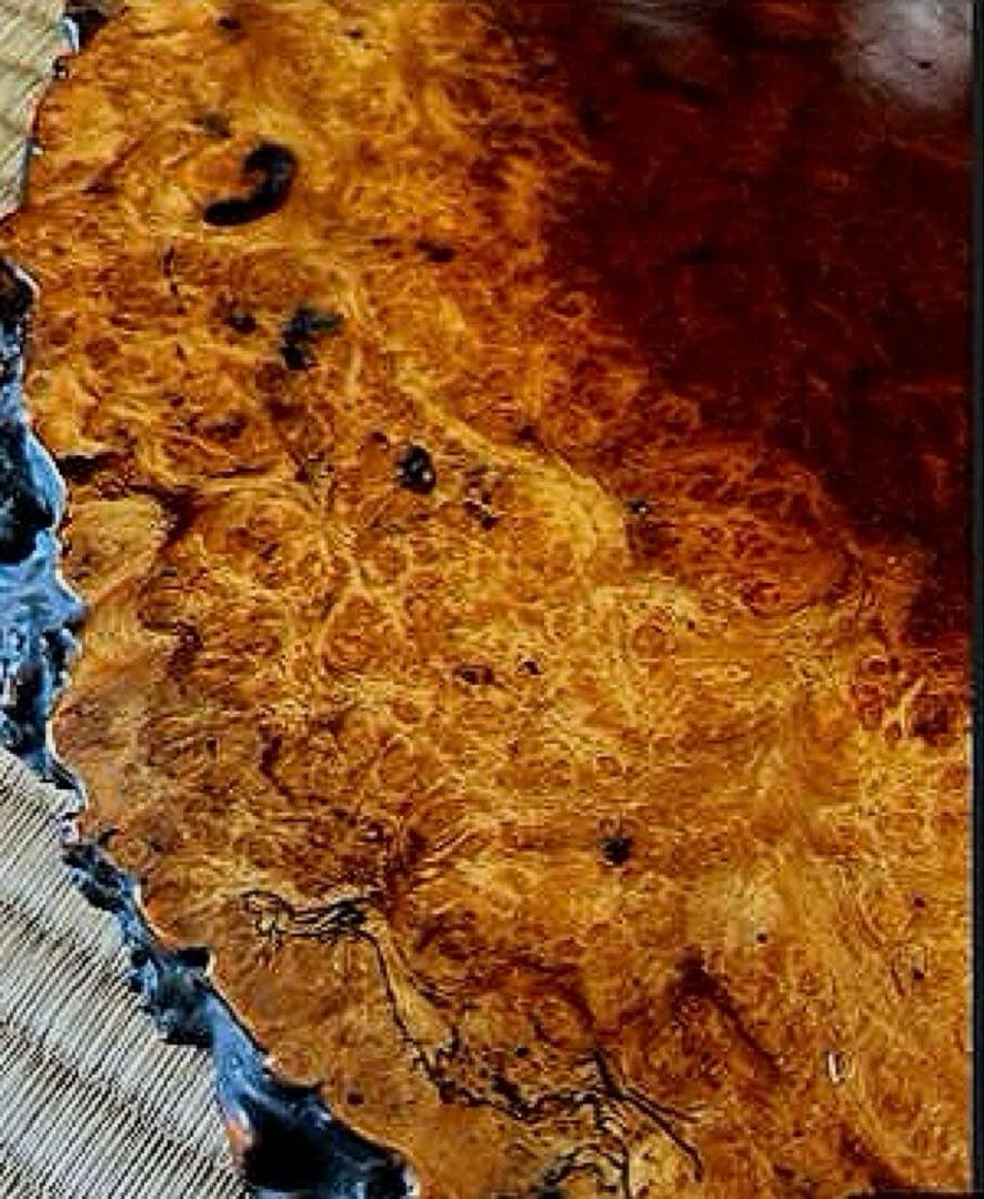 天然時代木 花梨 瘤 玉杢 花台 香台 盆栽台 平台40㎝