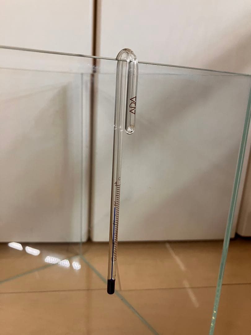 希少 廃盤品 クリアタイプADA 旧ロゴNAサーモメーター　J-06CL