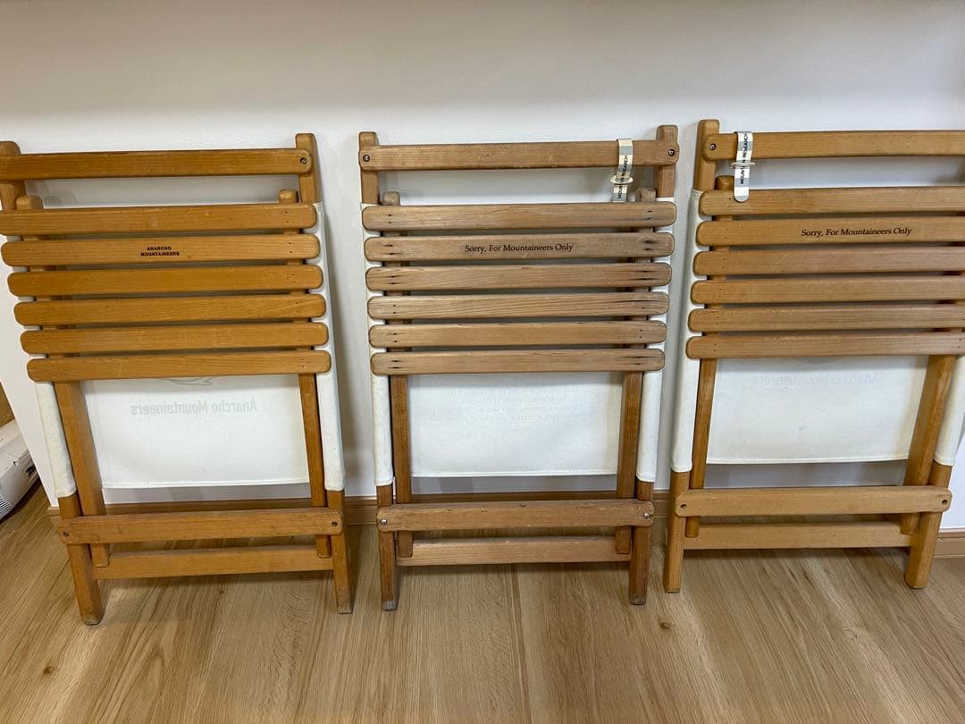 Anarcho Mountaineers アナルコチェアチェア 3脚セット