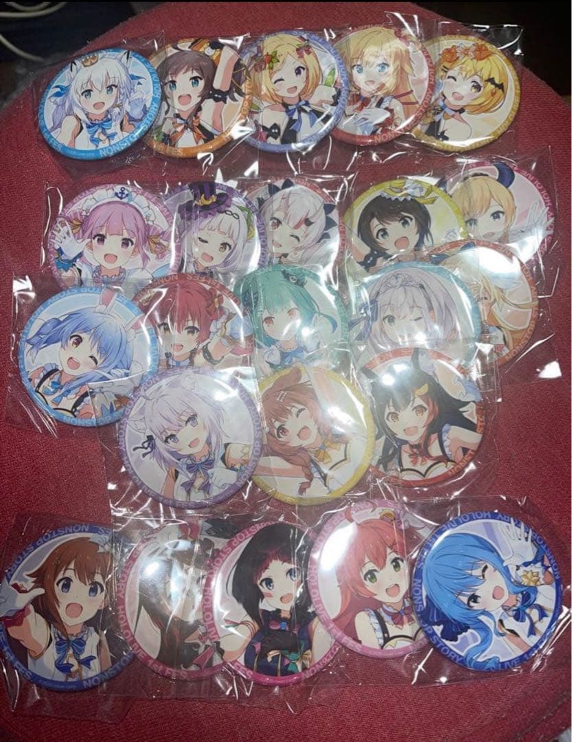 ホロライブ ノンストップ・ストーリー 缶バッジ全部セット