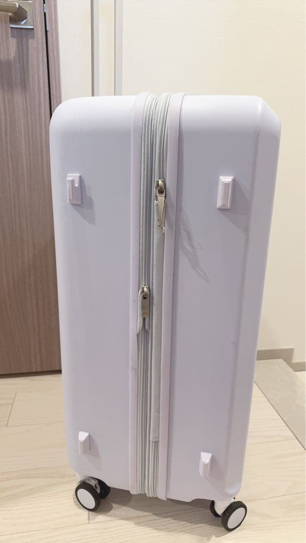 スーツケース　２つ売り　パステルラベンダー色