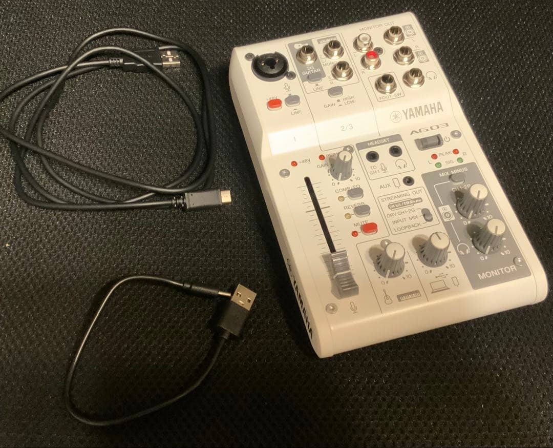 YAMAHA AG03MK2 オーディオインターフェイス