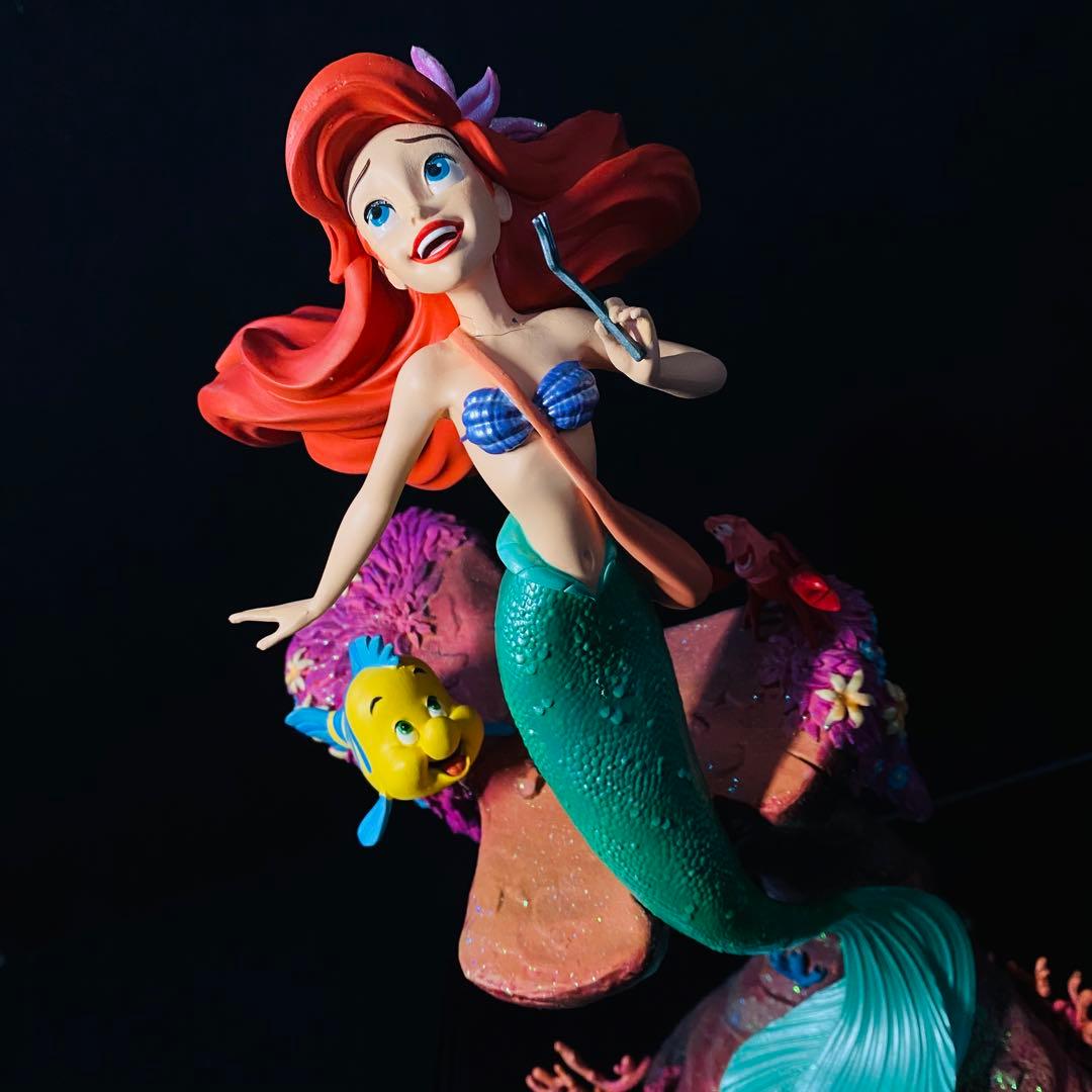 【ディズニーストア限定】リトル・マーメイド アリエル ライトアップフィギュア