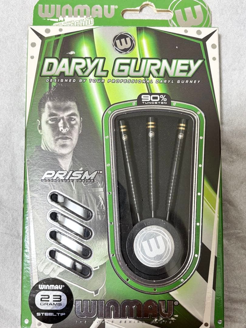 winmau (ウィンモー) ／ ダリル ガーニー 23g ブラック