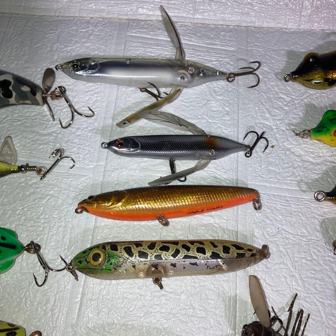 トップウォーター　ルアー　まとめ売り　セット　　23個セット　フロッグ