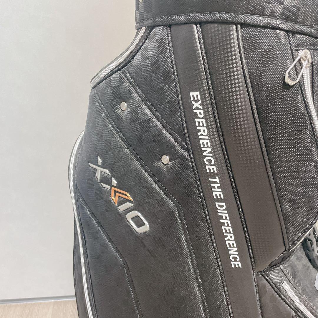 【新品】ゼクシオ XXIO GGC-X142 ゴルフバッグ ブラック