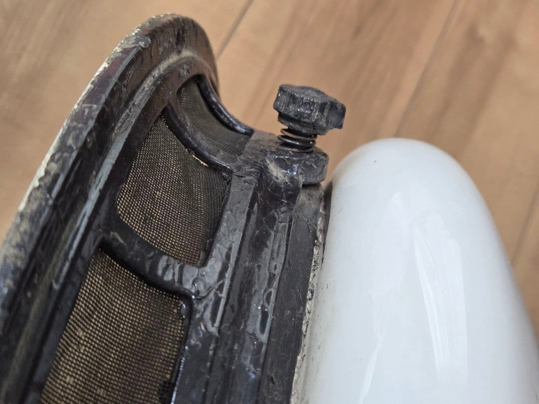 戦前？　箱根登山鉄道　客車室内灯　鉄道廃品