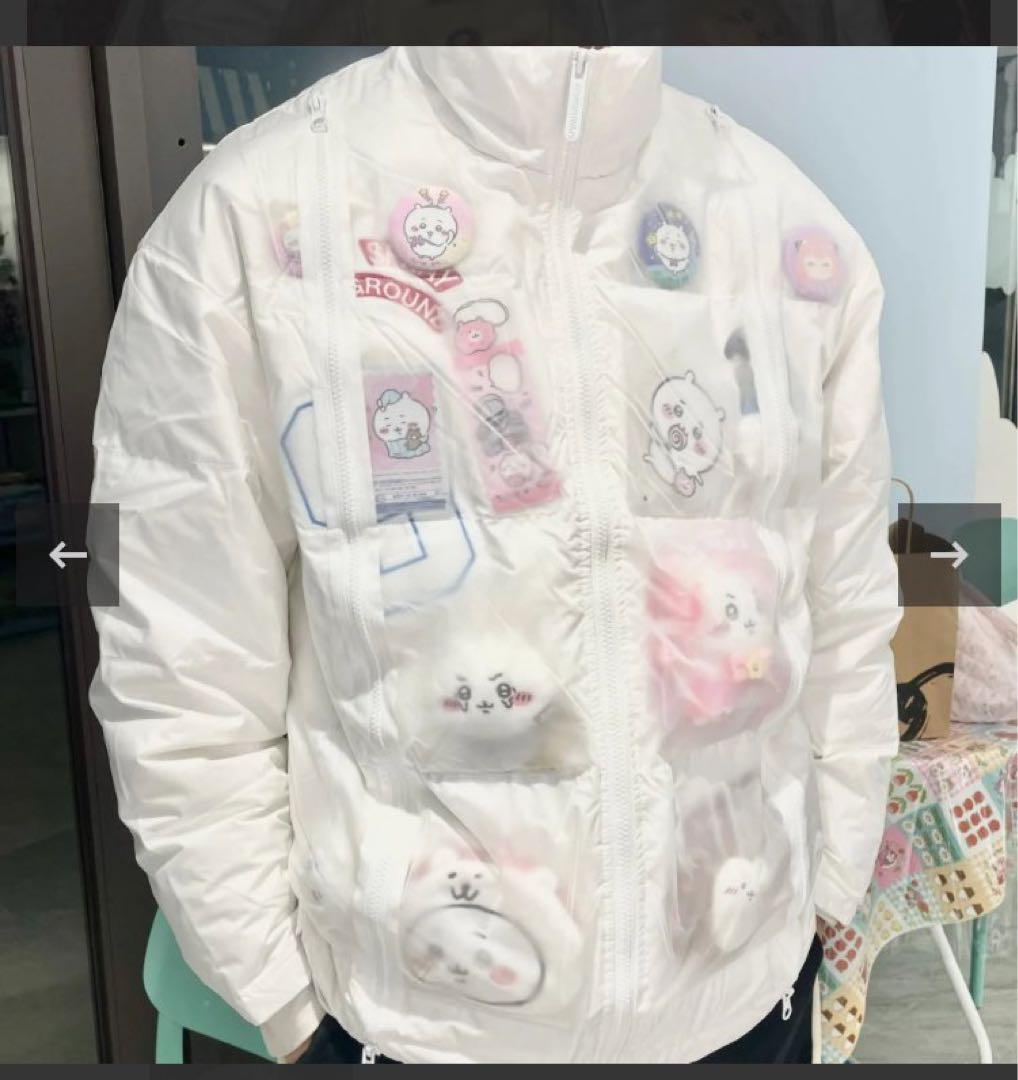 オタ活 推し活 痛バッグ風の 痛ジャケット 痛コート